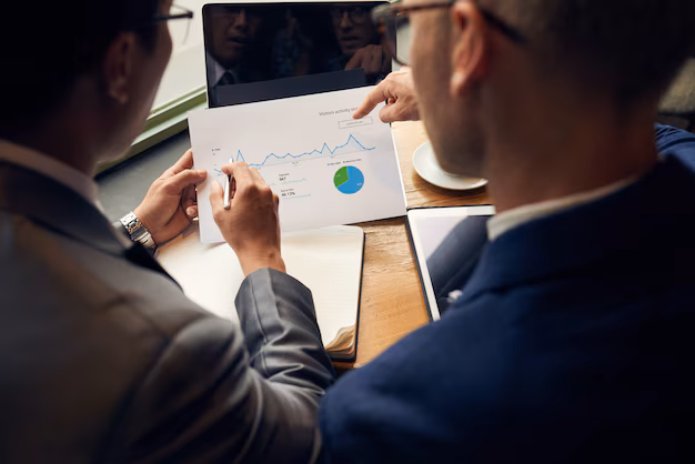 analyzing business chart 1098 19461