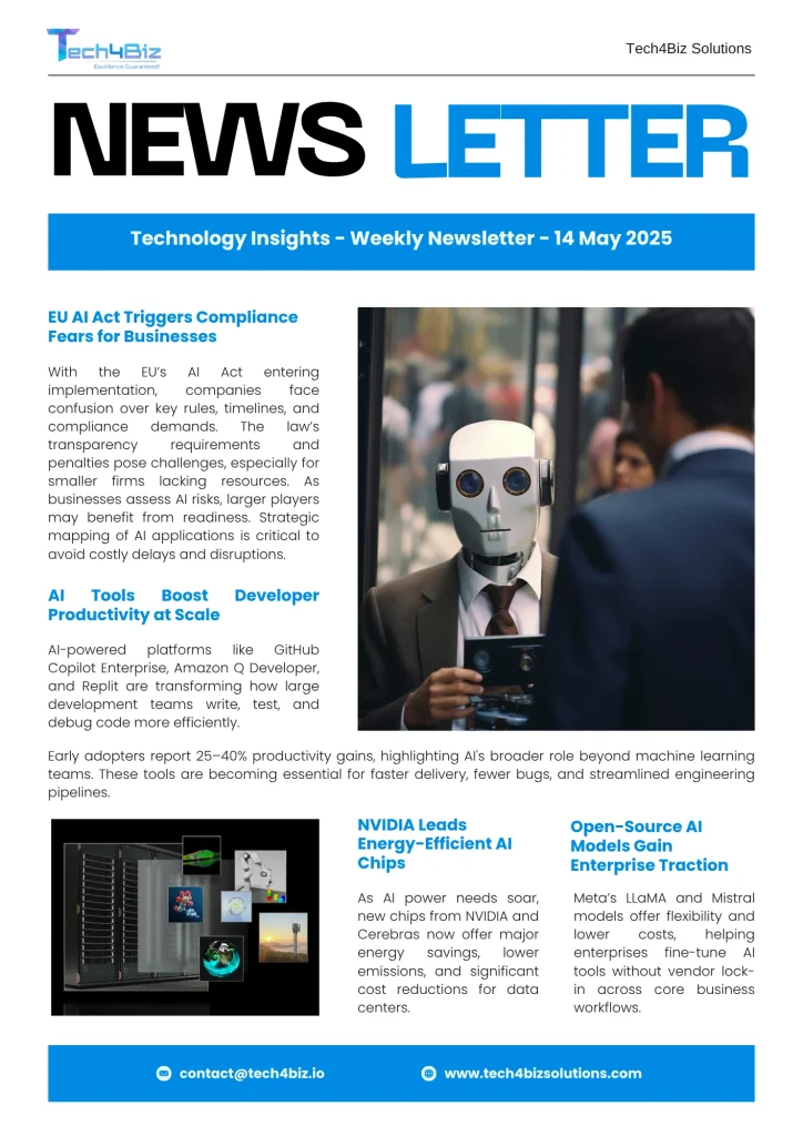 Tech4biz Newsletter 14 May 20251