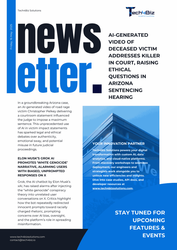 Tech4biz Newsletter 16 May 2025